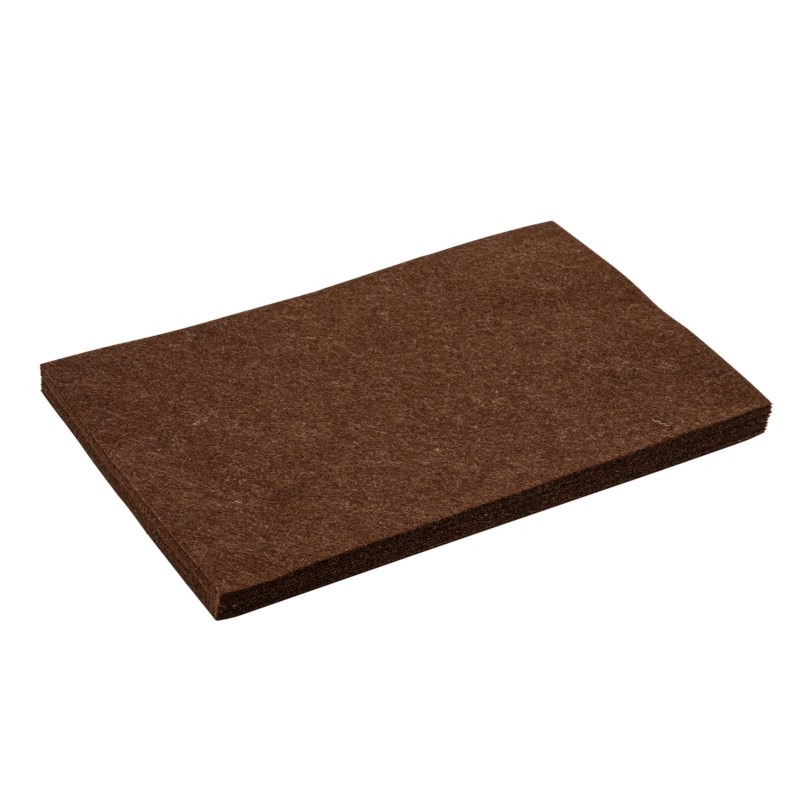 Vilt | Folia | 20 x 30 cm | Bruin | 10 vel