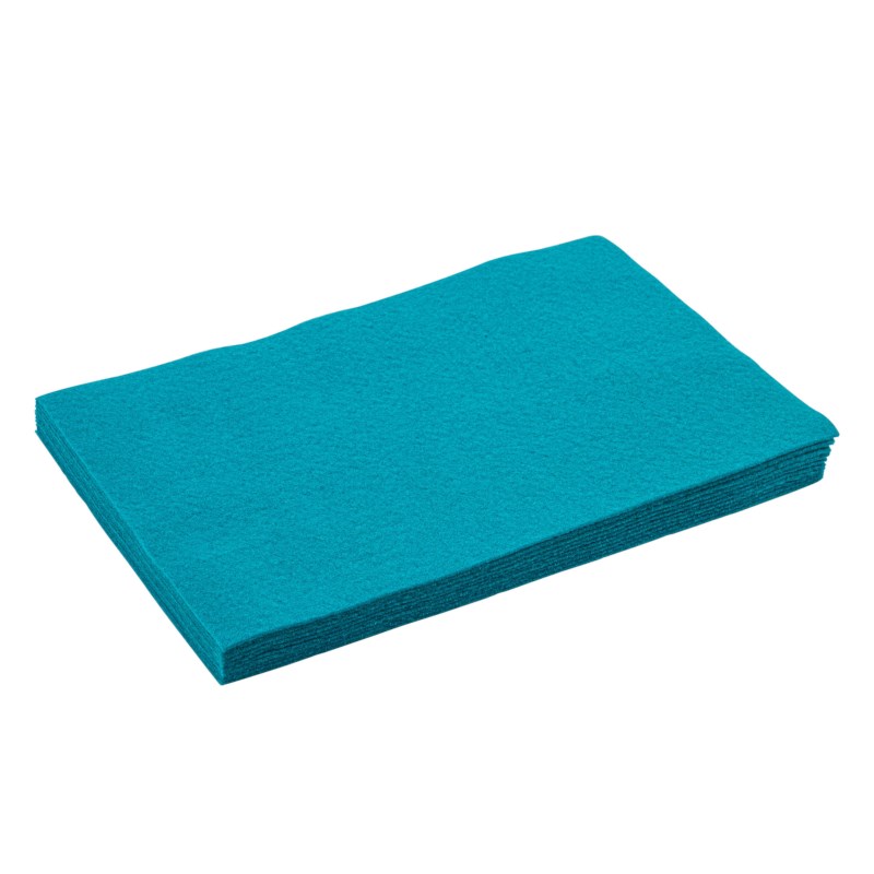 Vilt | Folia | 20 x 30 cm | Aqua | 10 vel