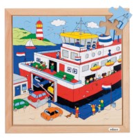 Verkeer - veerboot | Educo | Legpuzzel | 36 puzzelstukken | REISTIJD.