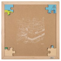 Verkeer - veerboot | Educo | Legpuzzel | 36 puzzelstukken | REISTIJD.