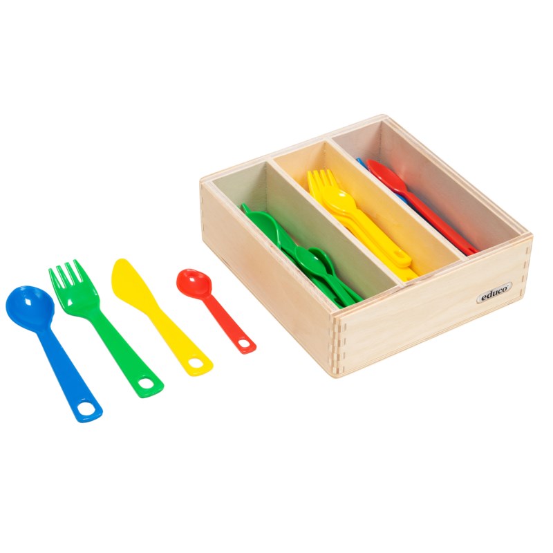 Bestekset | Educo | Rollenspelaccessoire | 24-delig | GEREI.