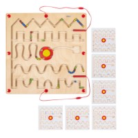 Motoriekbord - schrijfpatronen 1 | Educo | Spelbord | Duo magneetpen | SPOORZOEKER.