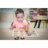 Geometrische vormen | Educo | Spelbord | KLEURRIJK.