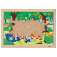 Kinderen - picknick | Educo | Legpuzzel | 24 puzzelstukken | HUMMEL.