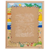 Boven en onder - de zee | Educo | Legpuzzel | 120 puzzelstukken | ONDERSTEBOVEN.