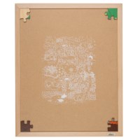 Boven en onder - het bos | Educo | Legpuzzel | 120 puzzelstukken | ONDERSTEBOVEN.