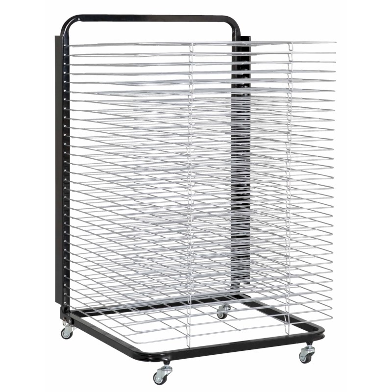 Droogrek | Verrijdbaar | 30 rekken