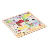 Extreem weer - hitte | Educo | Legpuzzel | 81 puzzelstukken | BUITENGEWOON.