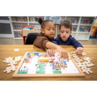 Getalbegrip - hoeveelheden tot 12 | Educo | Legpuzzel | Met omkeerstukken | 35 puzzelstukken | KEEROM.