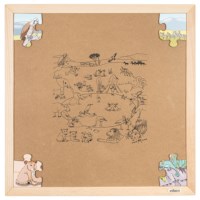 Leefgebieden - savanne | Educo | Legpuzzel | 49 puzzelstukken | NATUURLIJK.