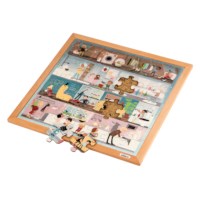 Hygiëne - persoonlijke verzorging | Educo | Legpuzzel | 49 puzzelstukken | GEZOND.