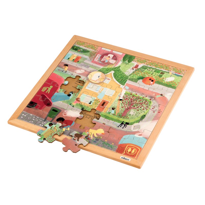 Hygiëne - algemene verzorging | Educo | Legpuzzel | 49 puzzelstukken | GEZOND.