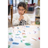 Combineer de 3 plaatjes | Educo | Spelkist | WOORDLINK.