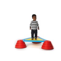 Balansparcours bouw en balans | Gonge | Driehoekig platform