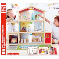 Poppenhuis familie - herenhuis 80 x 28,5 x 72,5 cm