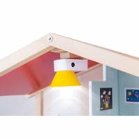 Poppenhuis familie - herenhuis 80 x 28,5 x 72,5 cm