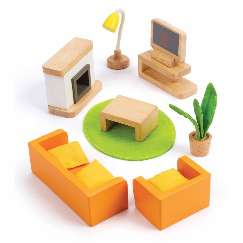 Poppenhuis inrichting | HAPE | woonkamer