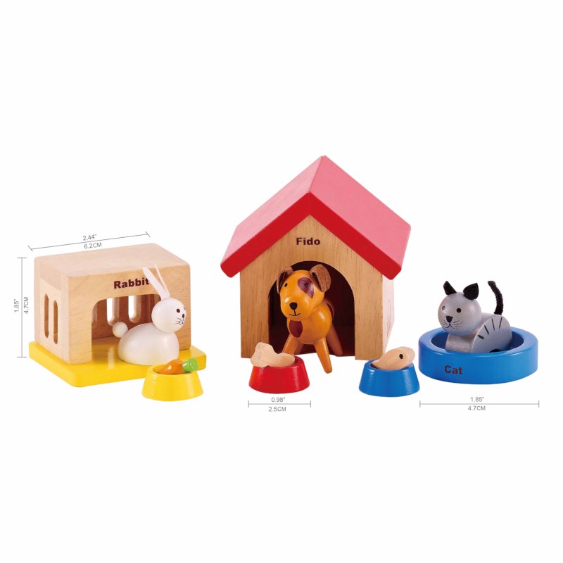 Poppenhuis inrichting | HAPE | huisdieren
