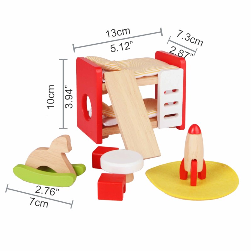 Poppenhuis inrichting | HAPE | kinderkamer