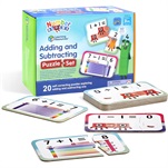 Felt Learning Board Kinderen Educatief doe-het-zelf speelgoed toevoeging aftrekken