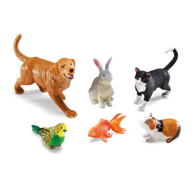 Huisdieren | Learning Resources | Set à 6 stuks