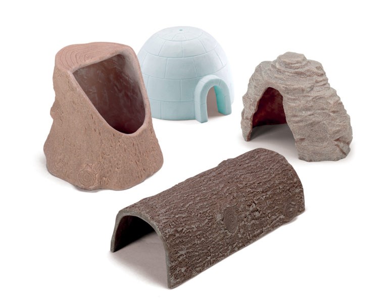 Set omgevingen voor dieren | Set à 4 stuks