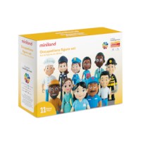 Poppenfiguurtjes beroepen | Miniland | Cartoon | 11-delig
