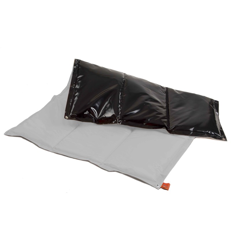 Buitenspeelkleed | 200 x 200 cm | Inclusief tas | Muisgrijs