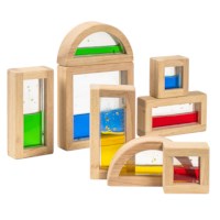 Sensorische blokken | Met water | 8-delig