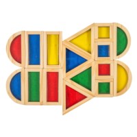 Sensorische blokken | Met zand | 16-delig