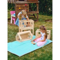 Stapelbaar poppenhuis | Baavi | 3 in 1