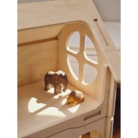 Stapelbaar poppenhuis | Baavi | 3 in 1