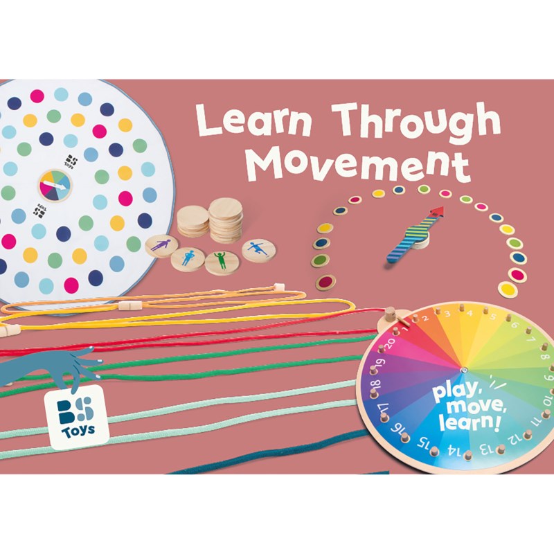 Spellenpakket bewegend leren | BS Toys
