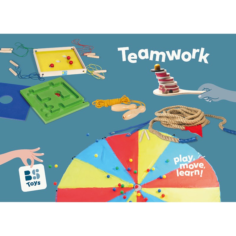 Spellenpakket teamwork | BS Toys