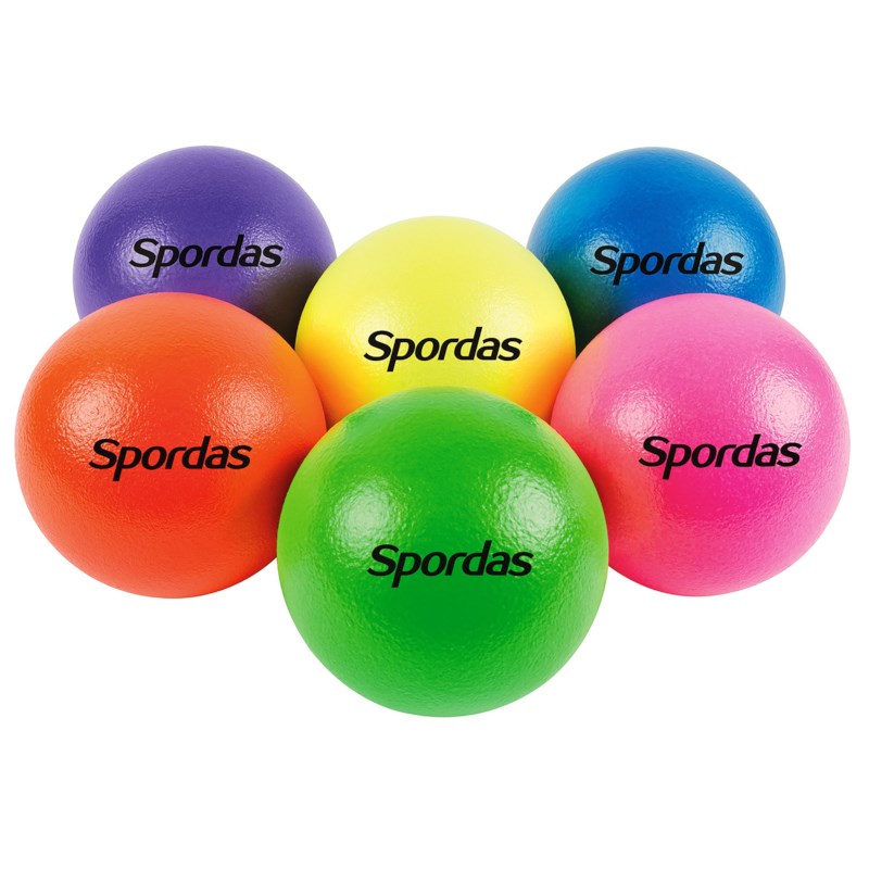 Ballen foam | Spordas | Set à 6 stuks
