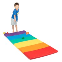 Gymmat | Opvouwbaar |  Regenboog | 180 x 78 x 3 cm
