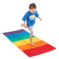 Gymmat | Opvouwbaar |  Regenboog | 180 x 78 x 3 cm