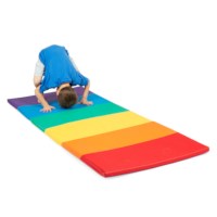 Gymmat | Opvouwbaar |  Regenboog | 180 x 78 x 3 cm