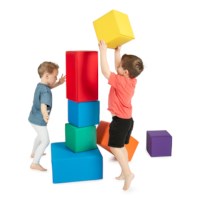 Softplay constructieblokken | Megaform | Set à 7 stuks