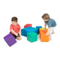 Softplay constructieblokken | Megaform | Set à 7 stuks