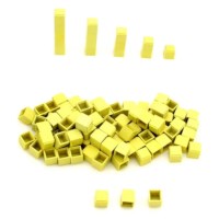 Eenhedenblokjes geel | Wissner | MAB materiaal | 100 stuks
