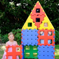 Constructieset XL | Polydron | Gekleurd