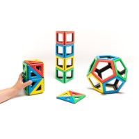 Magnetische bouwblokken | Polydron | 48-delig