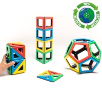 Magnetische bouwblokken | Polydron | 48-delig