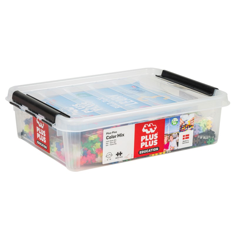 Plus-Plus Education | Mix kleuren | 3600-delig