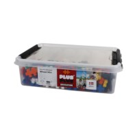 Plus-Plus Education | BIG | Mix kleuren | Met wielen en onderplaat | 200-delig