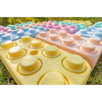 Bouwblokken XL | Blubloxx | Gerecycled | 55-delig