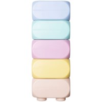 Bouwblokken XL | Blubloxx | Gerecycled | 55-delig