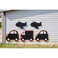 Krijtborden voertuigen | Set à 5 stuks