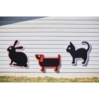 Krijtborden dieren | Set à 3 stuks